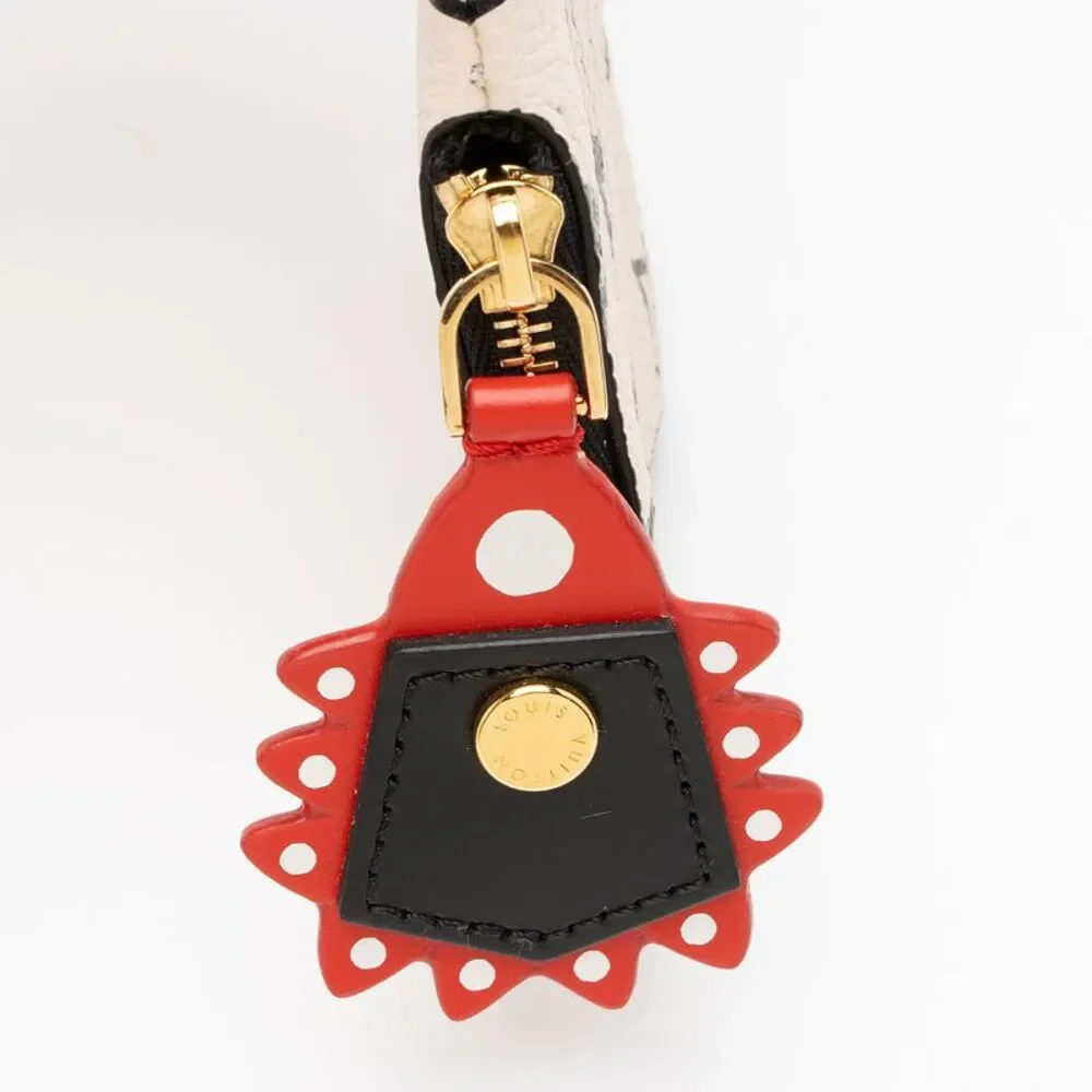 Louis Vuitton Limited Edition Bicolor Monogram Crafty Bag Charm Square Pouch - Picture 5 of 5